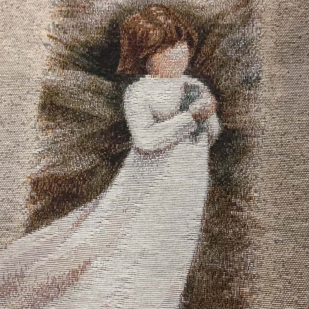 Wall Art Willow Tree Angel Hanging Tapestry Bannerette Banner Home Decor